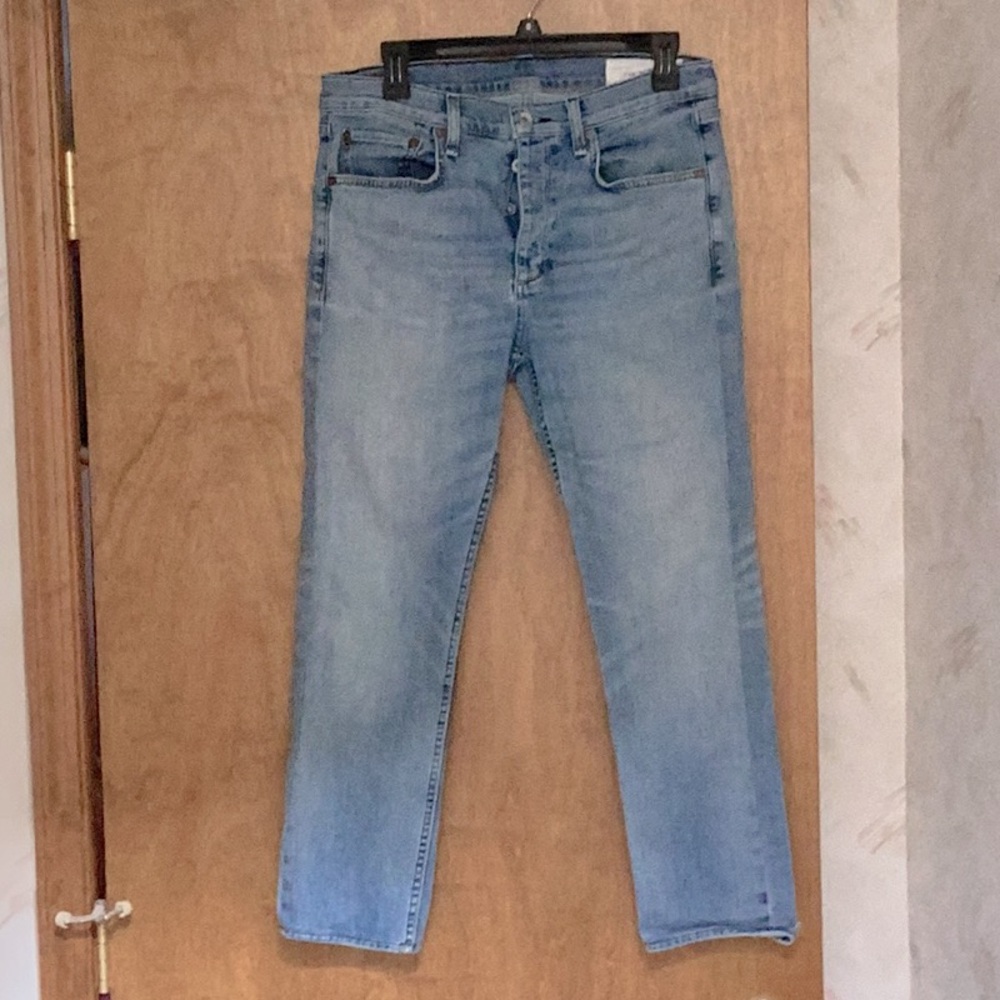 rag&bone,slim 32,Light Blue women Slim Straight Jeans